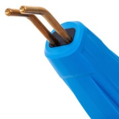 Máquina de soldadura de plástico con 400 grapas y plancha