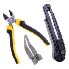 Plastic welding machine with 400 staples and irons Complete set