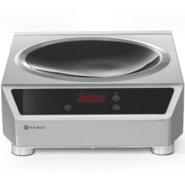 3500W Επαγωγή Wok με επαγωγική γραμμή Pan Profi - Hendi 239681