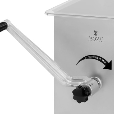 Handmix para recheio de carne para salsichas de aço 16 l