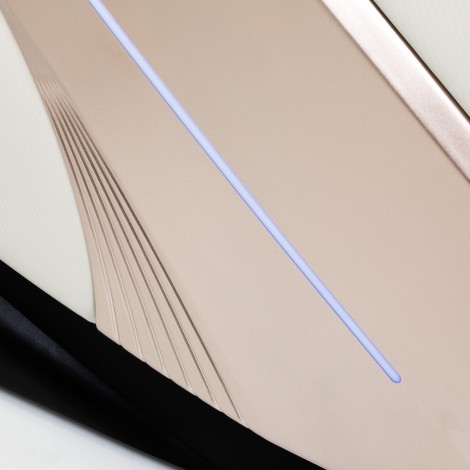 Sakura Prime 108 massagestoel wit — detail oppervlak