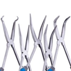 Grande alicate. Longo dobrado. Simples 280 mm