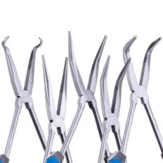 Grande alicate. Longo dobrado. Simples 280 mm