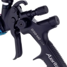 LVLP 1.3mm auarita musta Pistooli