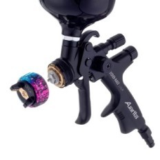 Lvlp 1.8mm auarita svart maleri gun