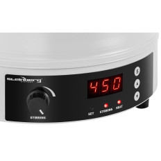 Laboratorieuppvärmningslack med magnetisk mixer + stativ 1600 rpm 450deg c