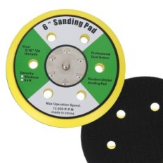 Levy tarrakiinnille pneumaattiselle hiomakoneelle 150mm 5/16 "(~ M8) 6 reikää