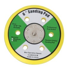 Disk pre kryt na suchý zips pre pneumatickú brúsku 150mm 5/16 "(~ m8) 6 otvorov