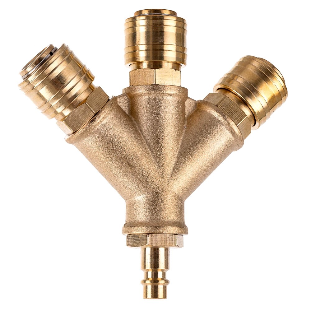 Air Pneumatic Distributor. Automobiles. Brass Quilts 1/2