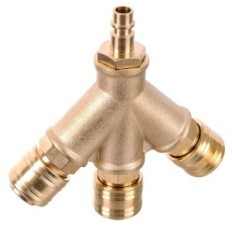 Air Pneumatic Distributor. Automobiles. Brass Quilts 1/2