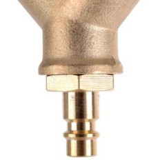 Air pneumaattinen jälleenmyyjä. Autot. Brass-peitot 1/2