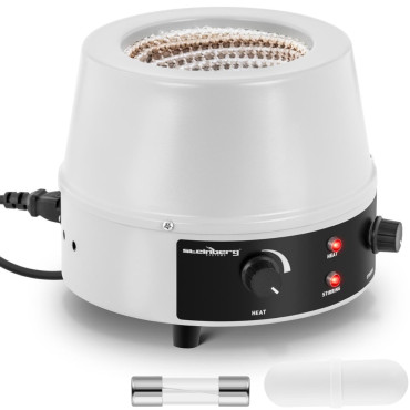 Laboratorinis šildymo kailis su magnetiniu maišytuvu 1600 RPM 450Deg C