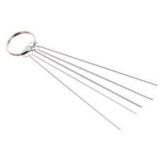 Aerograph Rengøring Tank børster Wire nål