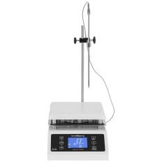 Magnētiskais maisītāja laboratorija + statīvs ar taimeri 350deg C 2000 apgr./min