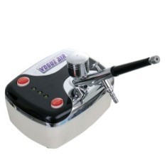 Model Kompressor til Airbrush Aerographer Mini Paint Set i en kuffert