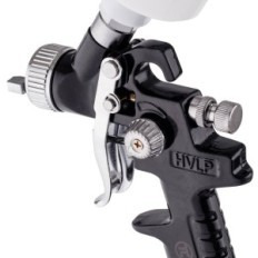 Mini HVLP Ζωγραφική Πυροβόλο όπλο 1,0 Μαύρο για 125ml αγορές