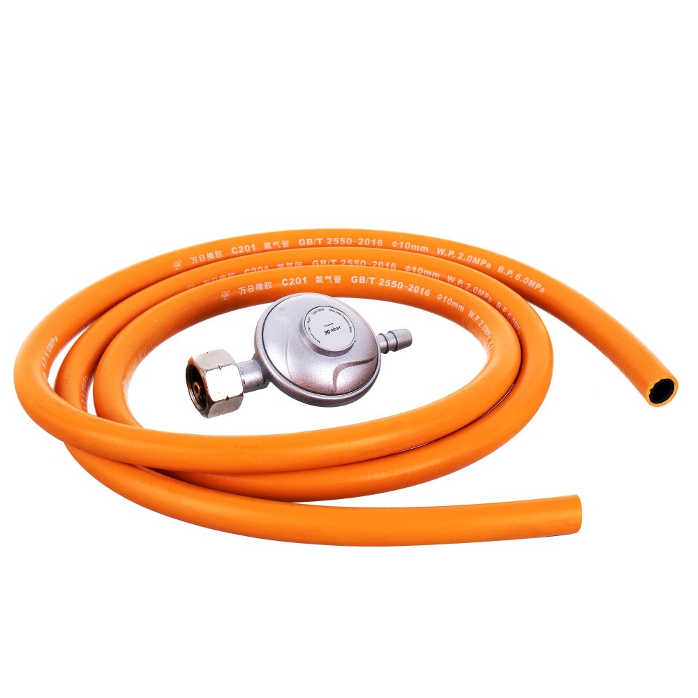 * Propane reducer (by-ZA006) (large thread) + 2M + 2X gas hose headband