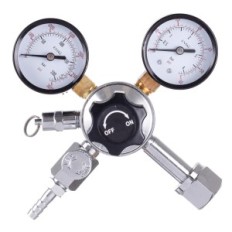 CO2 reducer for water wine beer cider cider fuse 2 manometers