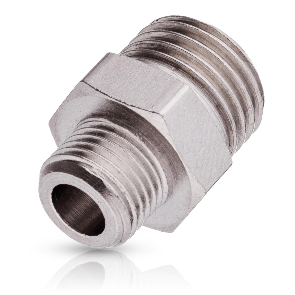 Pneumatische reductie 1/8 x 1/4 gz