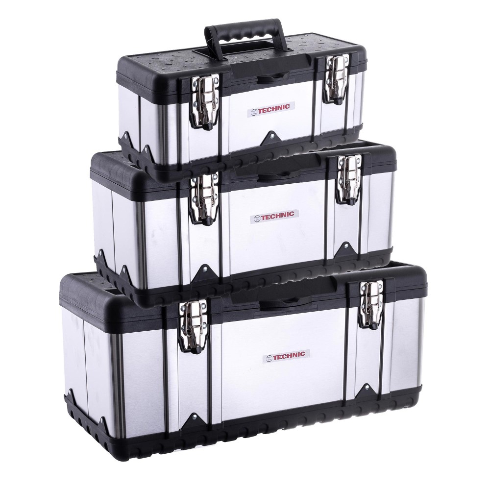 JF-302HABCN-Toolboxen Set 3 Edelstahlkunst-Box
