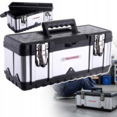 Inox Metal Toolbox 39cm For Verktøy Rustfritt Stål