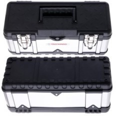 Inox Metal Toolbox 39cm för verktyg Rostfritt stål