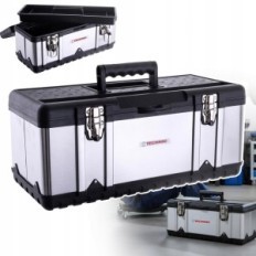 INOX metal tool box 57cm for stainless steel tools
