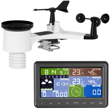 Bezdrôtová meteorologická stanica Solar LCD WiFi 100m