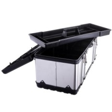 Inox kovinska orodja škatla 57cm za orodja iz nerjavečega jekla