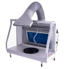 Cabine de laca HS-E600 com cortina de água