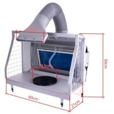 HS-E600 LACQUER Hytte med vanngardin