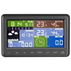 Estação meteorológica sem fio Solar LCD WiFi 100m