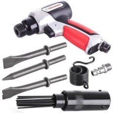 Pneumatischer Hammer für Rost. Nadelset. Begriffe für rost 2in1 Meißel