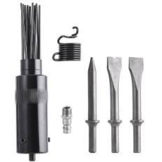 Martillo neumático para óxido. Conjunto de agujas. Términos para el cincel de óxido 2in1