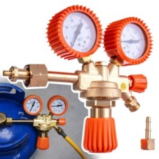 Reducer 2083 voor propaan (2-manom.) MAXI Messing