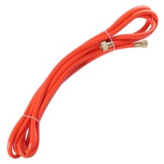 Tuyau du propane 5m au brûleur avec écrous de 3/8 "- W21,8x1 / 4" LH (grand cylindre)