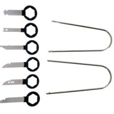 SET F3009 Vipuvaikutus 40E: n PIN-radioverhoiluun. Asia (-)