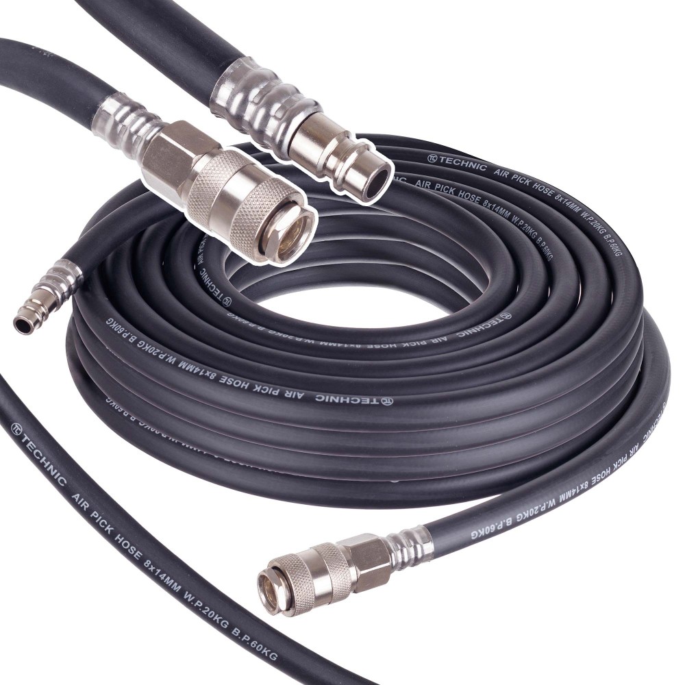 Pneumatická hadica 10m 20BAR GUME ELASTIC 8x14mm pre kompresorový kábel