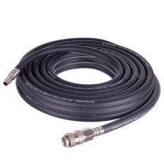 5m 20bar pneumatická hadice gumová elastická 8x14mm pro drát kompresoru