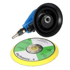 Eccentric grinder pneumatic shield 150mm Velcro jump 5mm