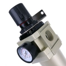 Luftreduktion med filter 1 "Auto Compressor