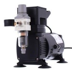 AG-420 Compressor voor airbrush 2 fans
