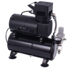 Aerografische compressor van de fles Twee Fengda-fans