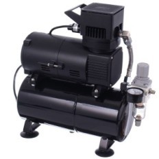 Aerografische compressor van de fles Twee Fengda-fans