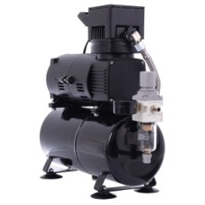 Aerograph compressor of the bottle two fengda fans