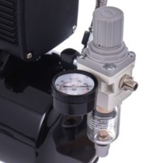 Aerograph compressor of the bottle two fengda fans