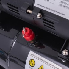 Pullon aerografinen kompressori Kaksi Fengda fanit