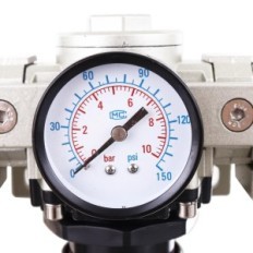 Torkfiltertrycksreducerluft Naolector 1/2 "pneumatisk