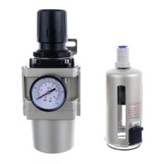 Filtro Deweratore Riduttore per pressione aria 1CAL 20UM Trigger automatico