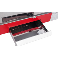 Mobile popcorn machine with wheeled cart